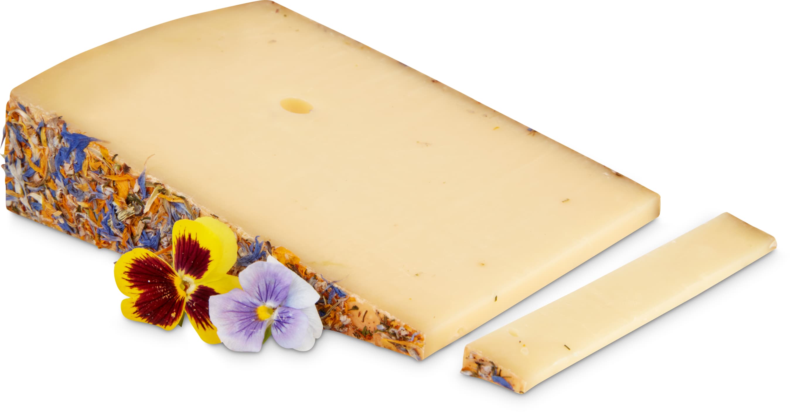 Formaggio in crosta di fiori 8 Blumen